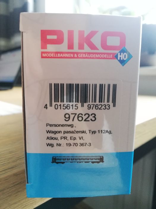 PIKO 97623 skala H0 wagon 111Ag A9nou REGIO Ekspres ep VI