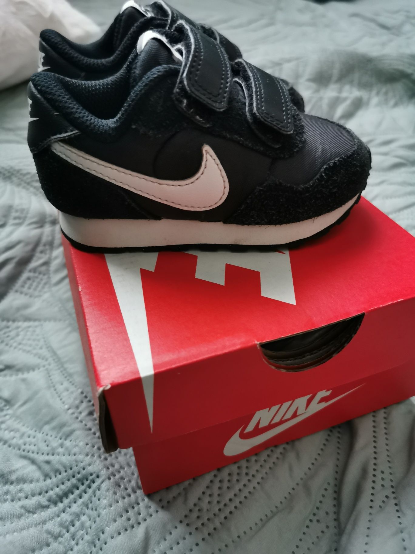 Nike buciki dla chłopca 11cm czarne