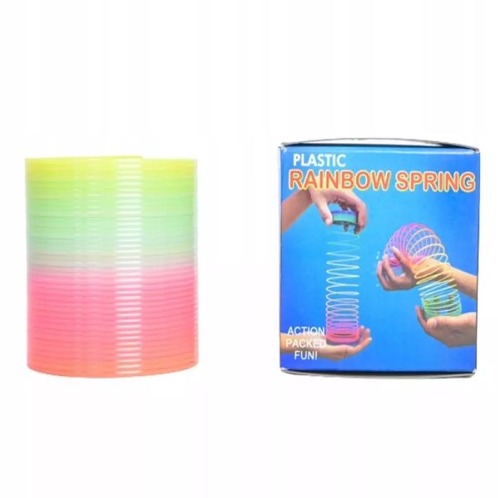 Sprężyna tęczowa 6cm. MZ-IMPORT