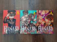 Hanako trzy pak manga tom 1-3