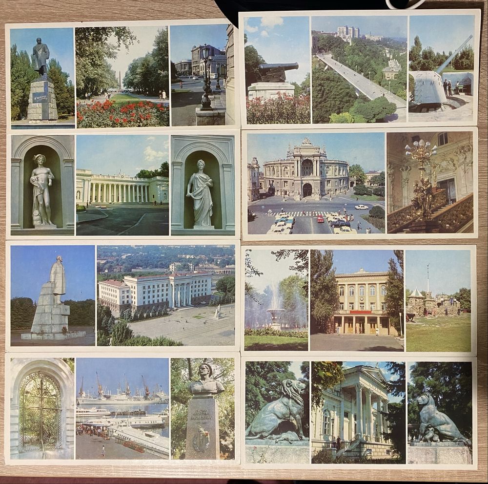 Набори листівок  Одеса 1981 рік та 1980 рік