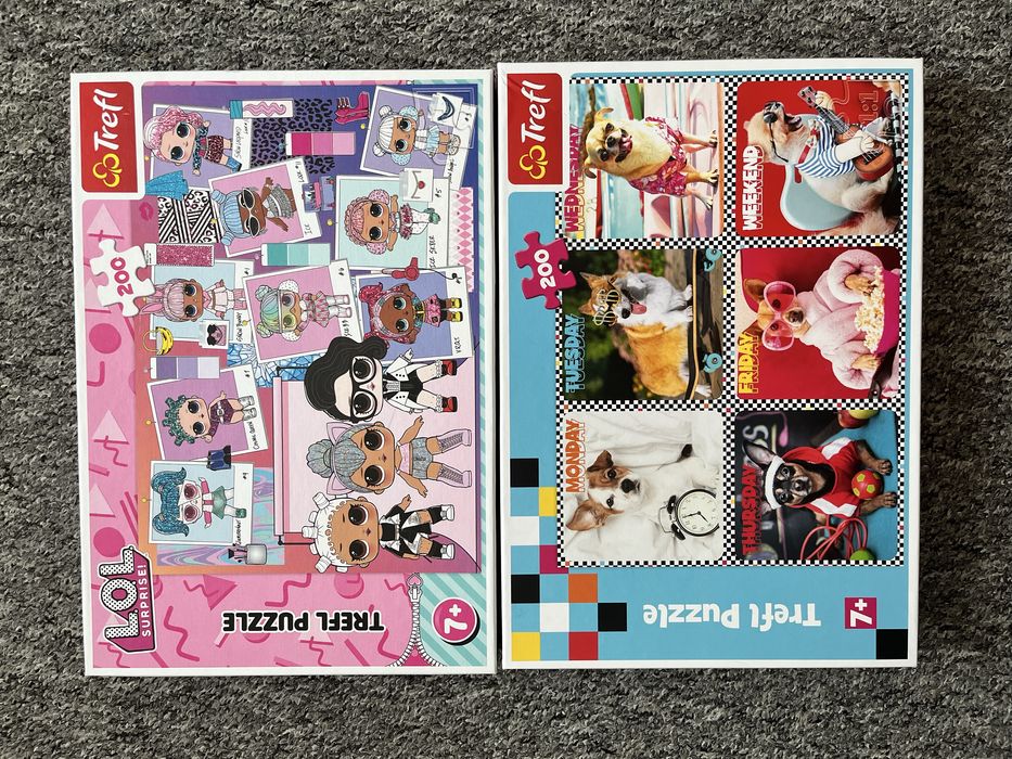 Trefl puzzle lol surprise pieski zwierzeta 200 elementow 7+