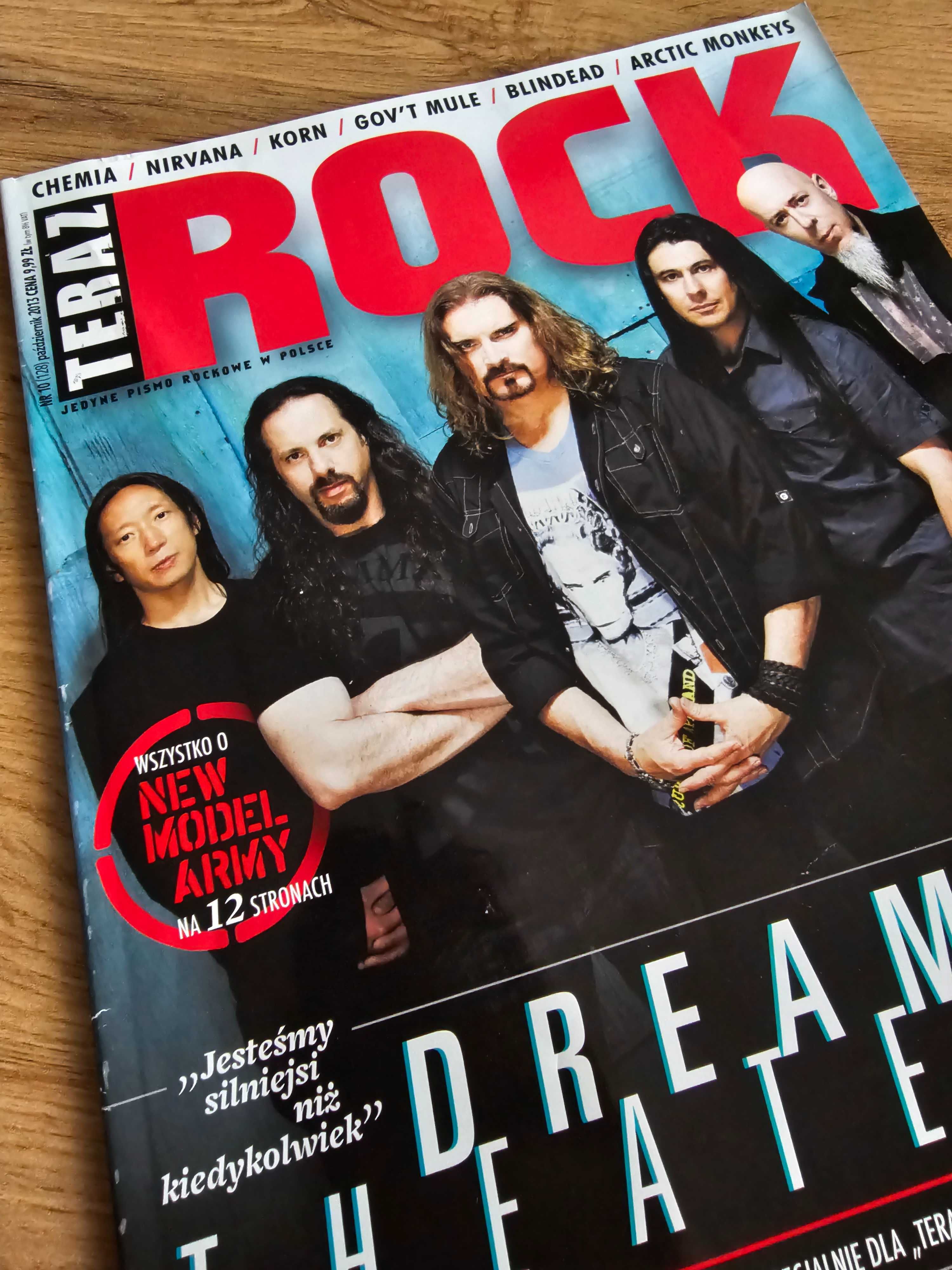 Teraz Rock 10/2013 - Dream Theater, New Model Army, Korn, Serj Tankian