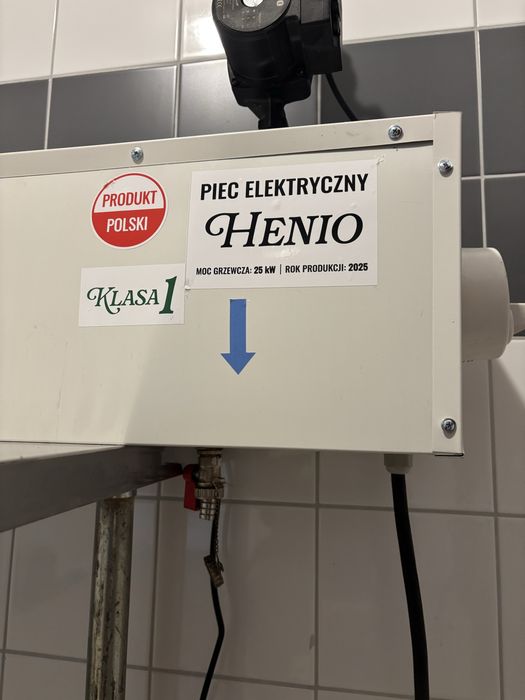 NOWY piec elektryczny do ogrzewania centralnego HENIO