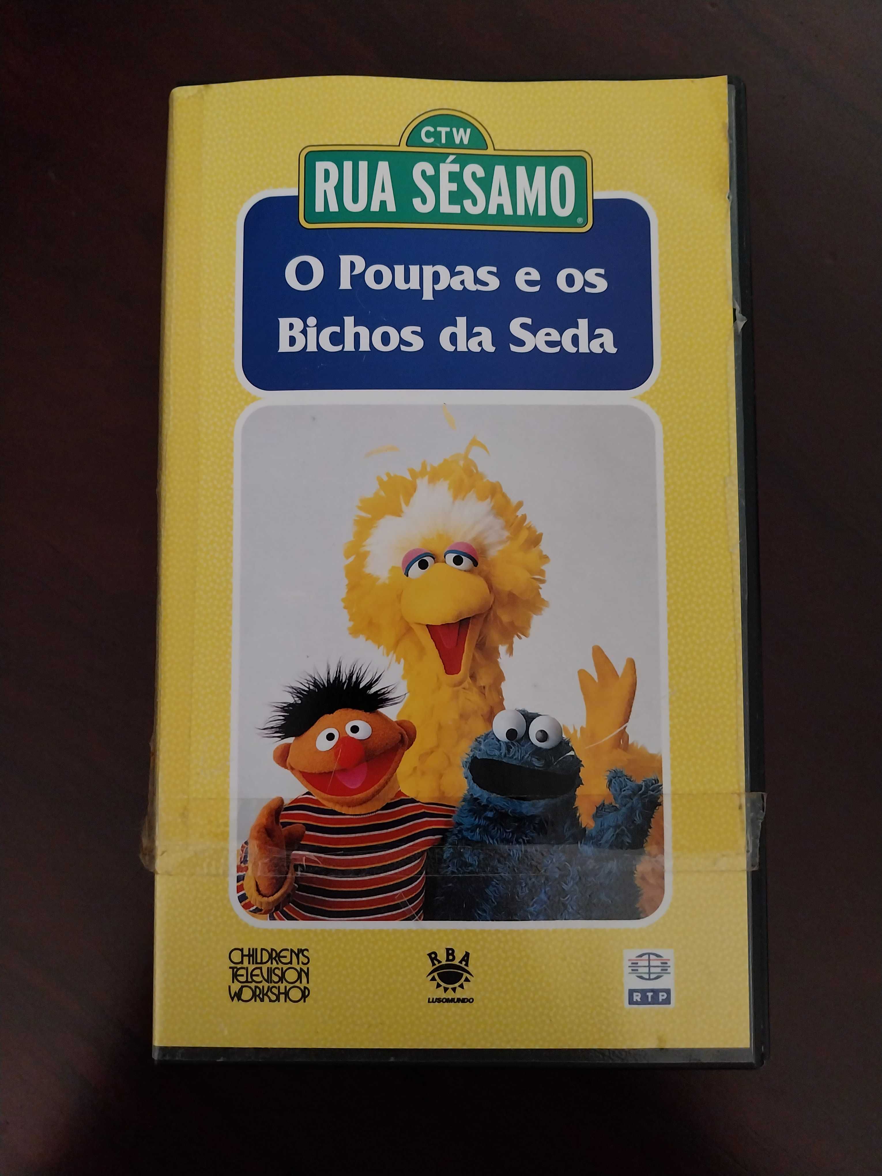 Coleção Rua Sésamo (VHS, 21 títulos)