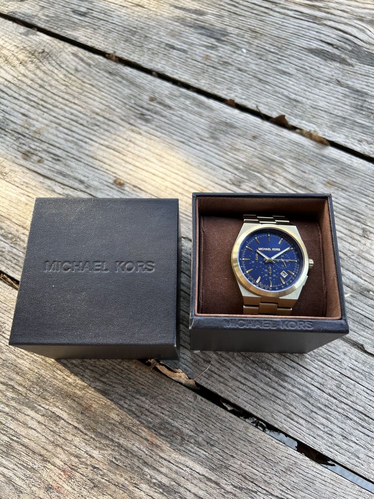 Męski zegarek Michael Kors MK8338 w kolorze złotym