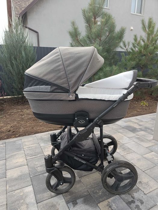 Дитяча універсальна коляска 2 в 1 Angelina “DISCOVERY RESPECT”