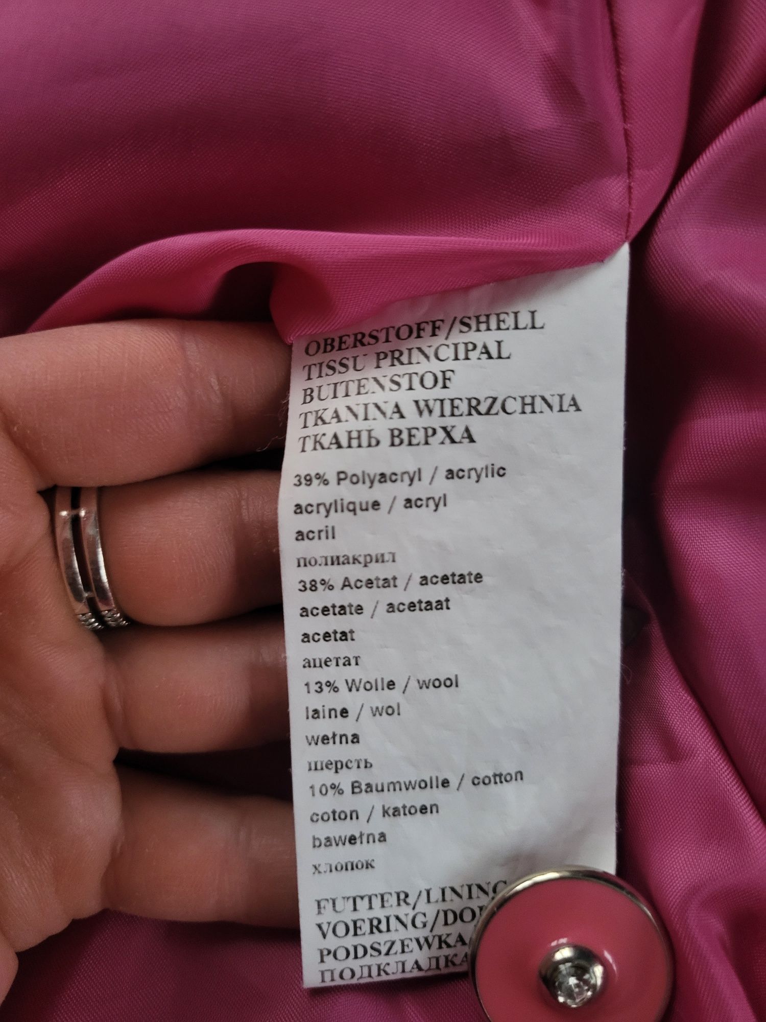 Tweedowa marynarka w stylu vintage