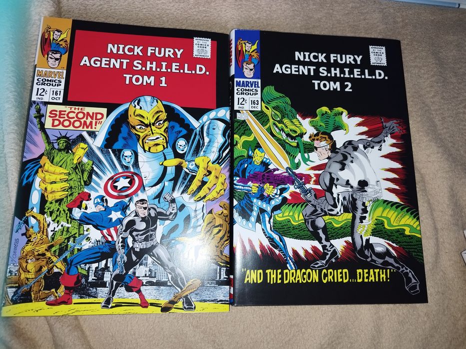 Nick Fury Agent S.H.I.E.L.D. 1-2 WKKM + Obwoluty