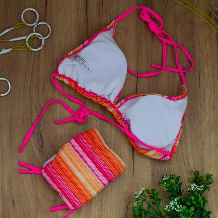 Яскравий купальник, ліф-шторка