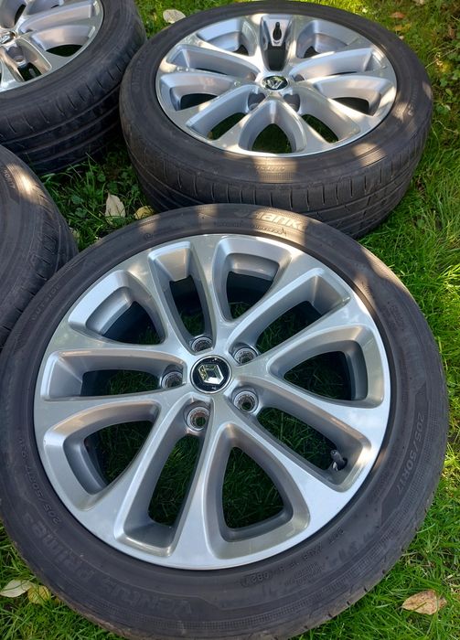 Felgi Renault Megane 4 IV oryginalne, czujnik opony Hankook 205/50 R17