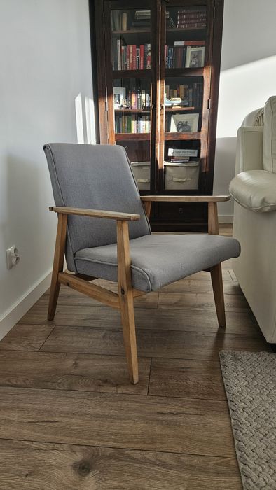 Fotel klubowy PRL lisek