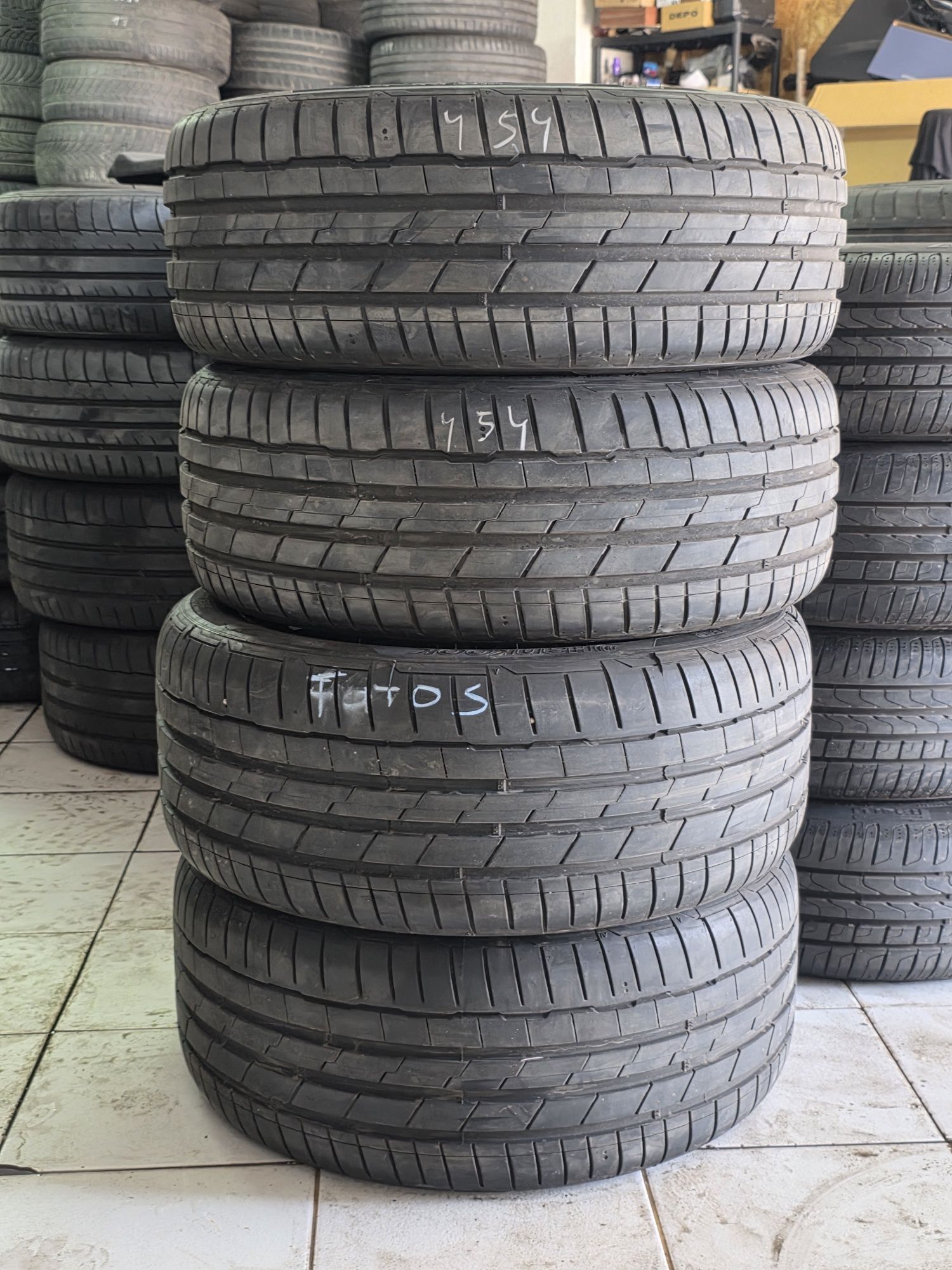 Jantes Originais BMW 18" Pack M 5x120 com Pneus 225.45.18 + 255.40.18