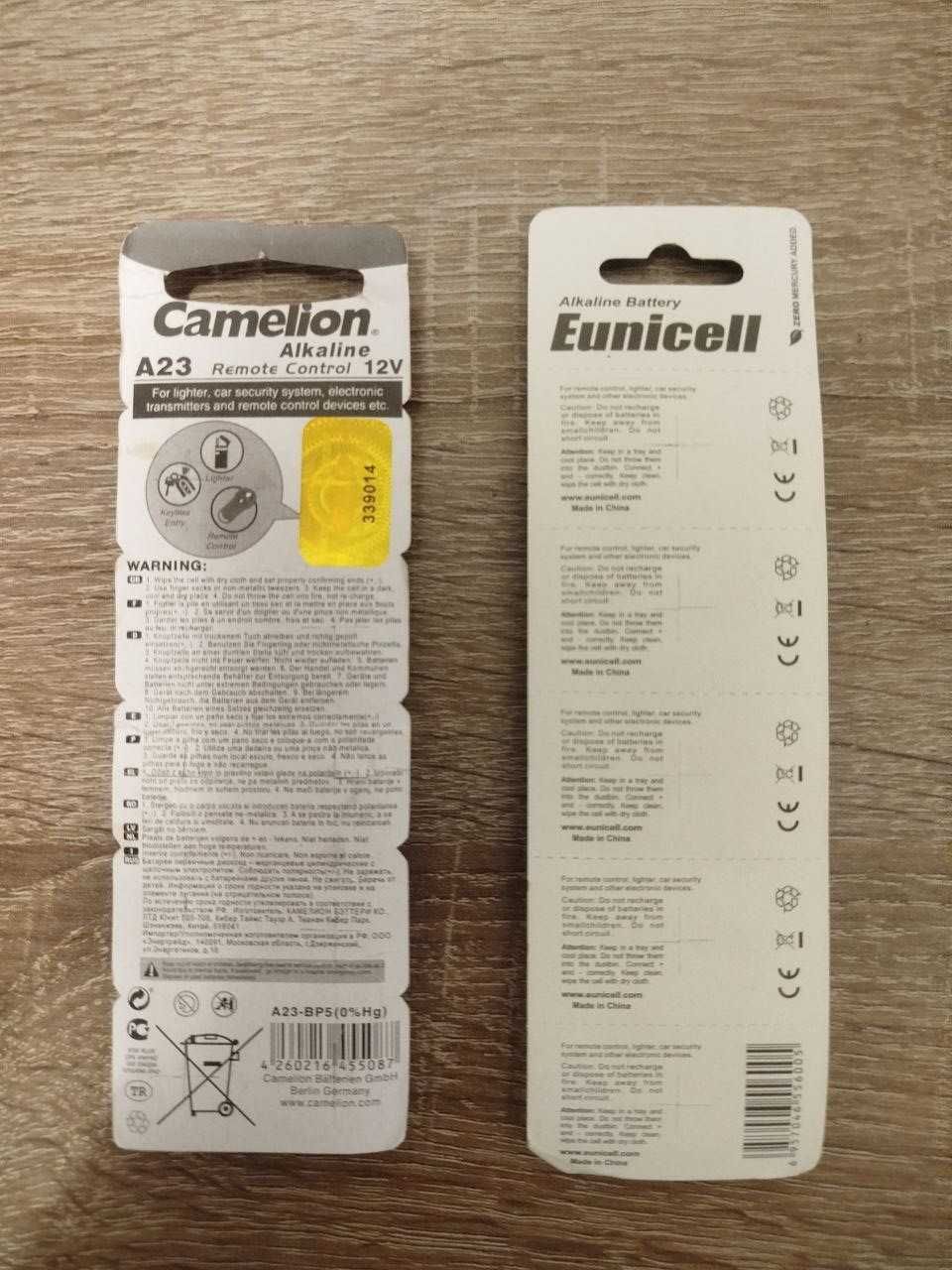 Батарейка Camelion Eunicell а23 12v