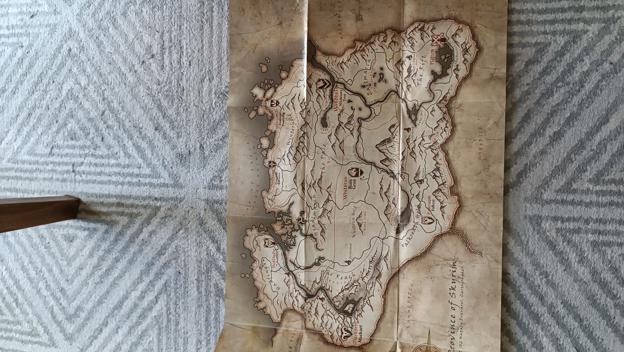 Skyrim PS4 Dubbing PL + mapa PL