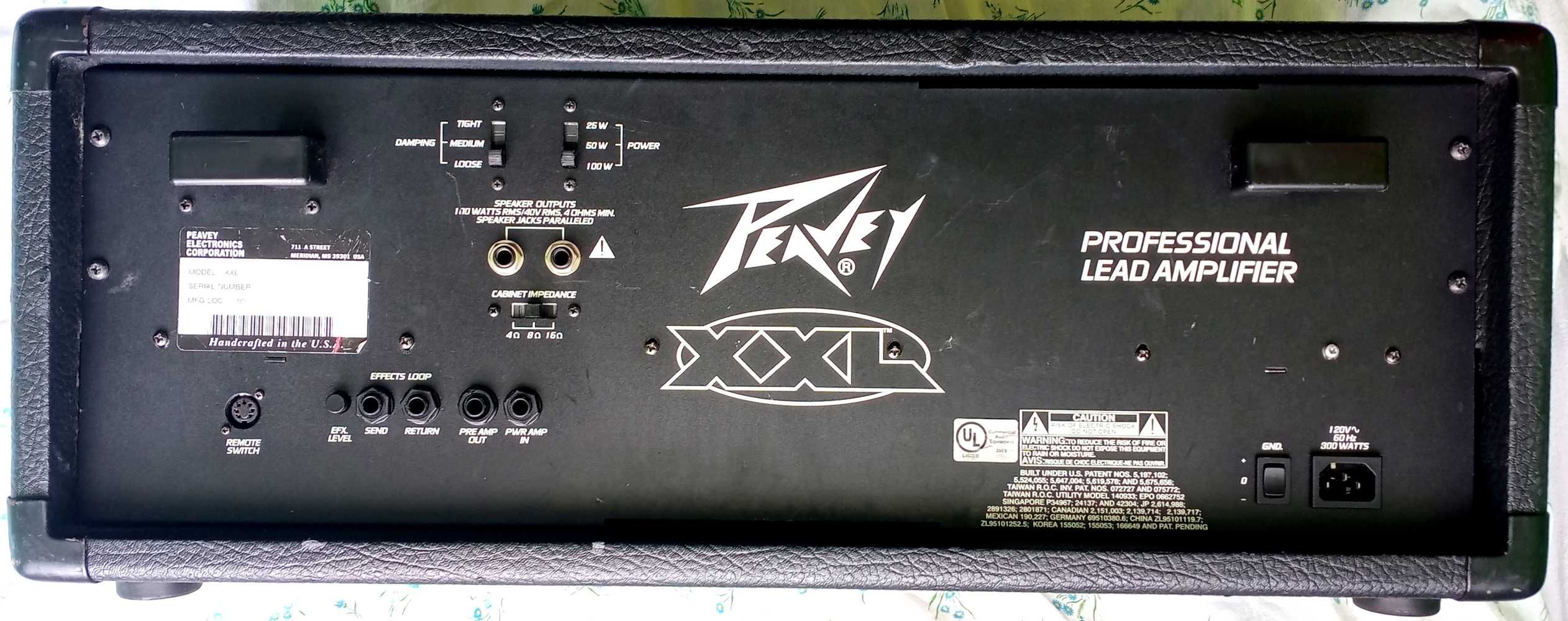 Peavey xxl wzmacniacz gitarowy