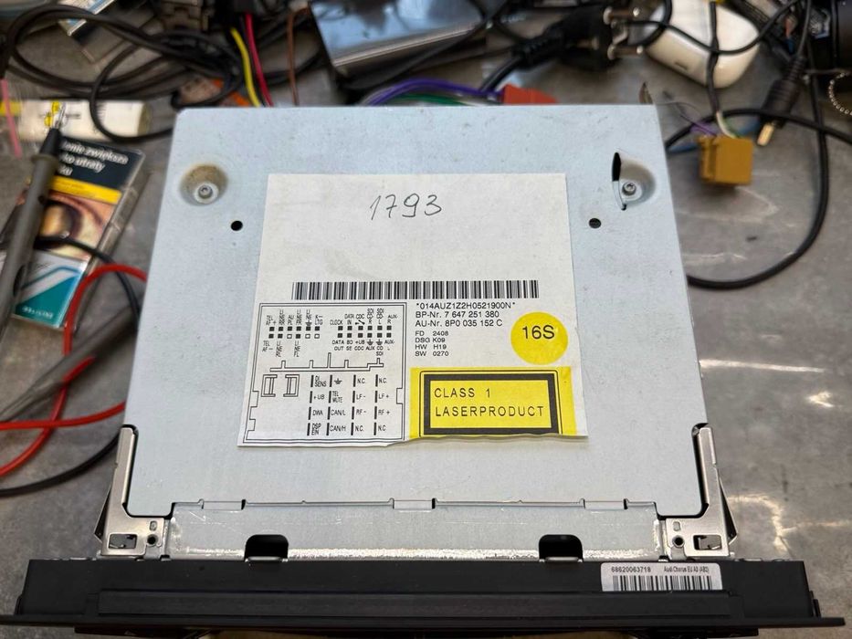 Fabryczne Radio Cd Audi Chorus A3 8P