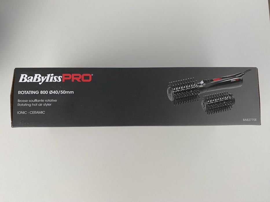 Escova Modeladora Rotativa BaByliss PRO Rotating 800 Hot Air Styler