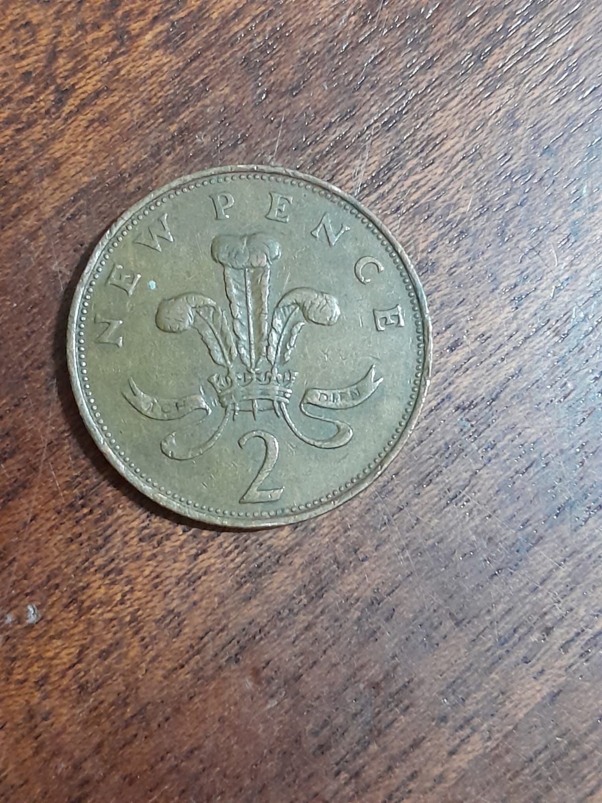 Moeda 2 New Pence 1971