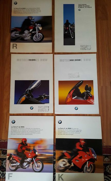 Catálogos de Motos vintage: BMW, Honda, Yamaha, Triumph, Vespa, SYM