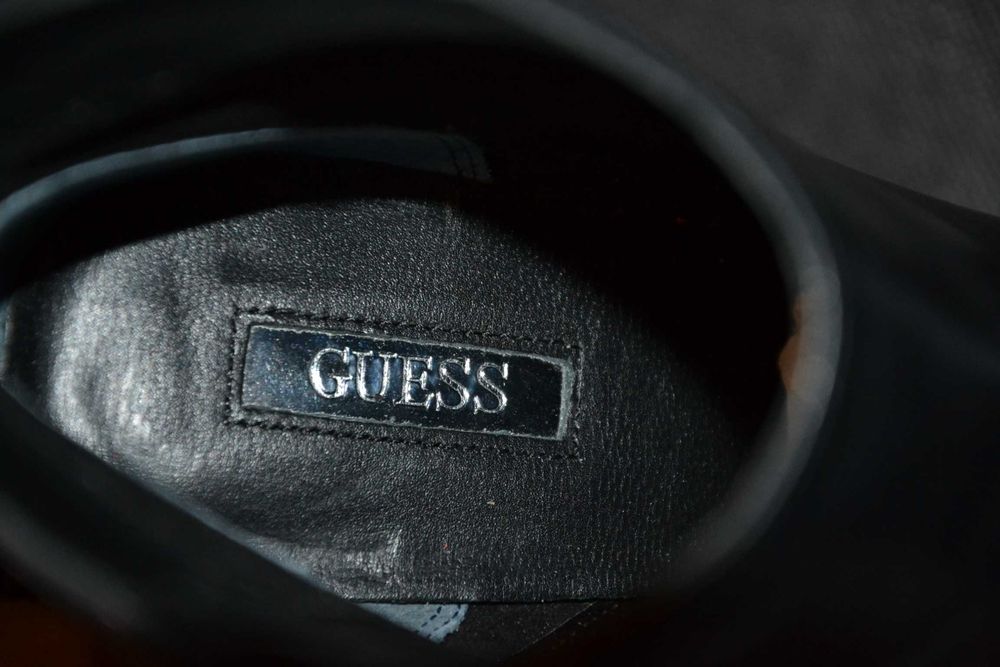 GUESS ELEDA Botki Nowe Buty Skórzane Damskie EU 38 Oryginalne 100%