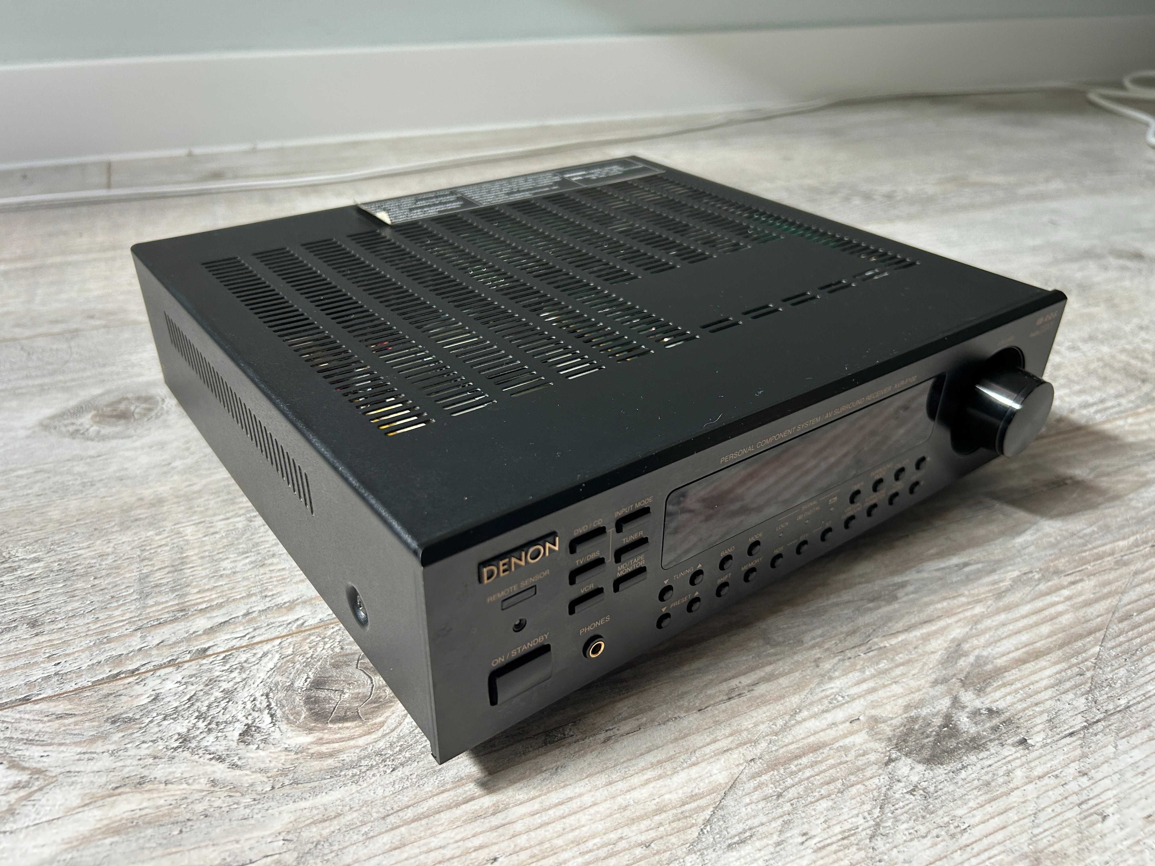 Amplituner Denon 5.1 F100: AVR-F100 + POA-F100 + pilot