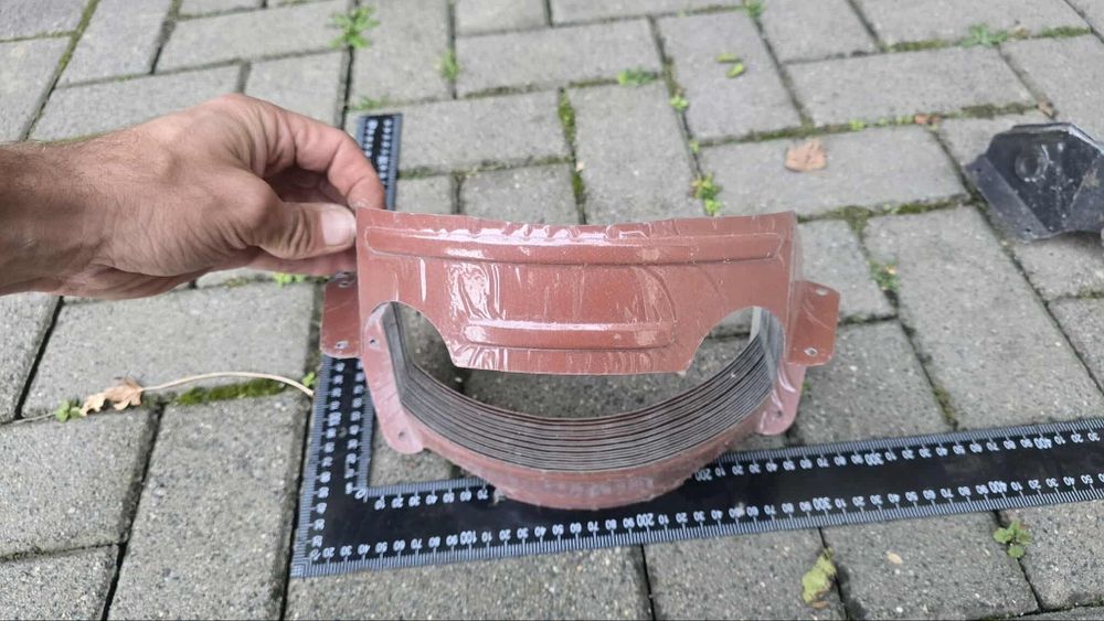 Śniegołapy rudy i czarny mat