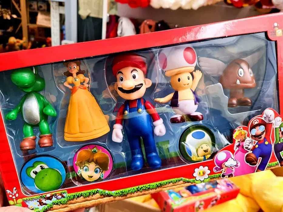 Komplet figurek nowe dla dziecka Mario Bros zestaw zabawek