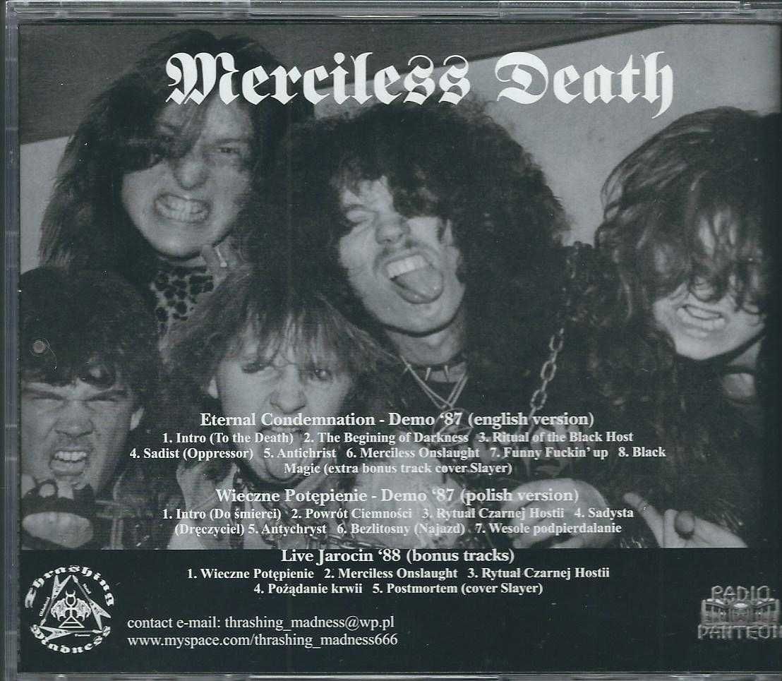 CD Merciless Death - Eternal Condemnation (2009)