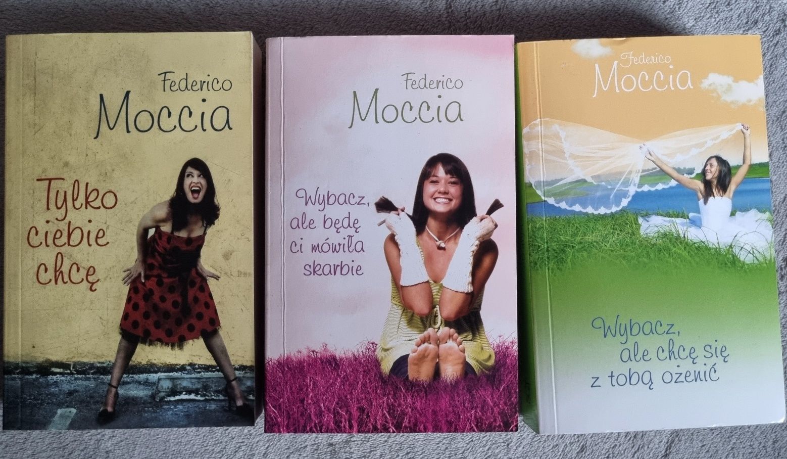 Federico Moccia zestaw trzech książek