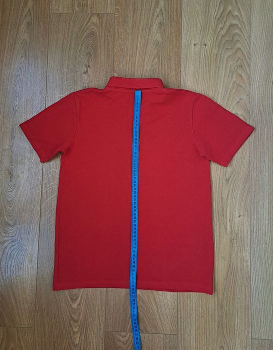 Набір/чорні шорти та червона теніска поло футболка для хлопчика