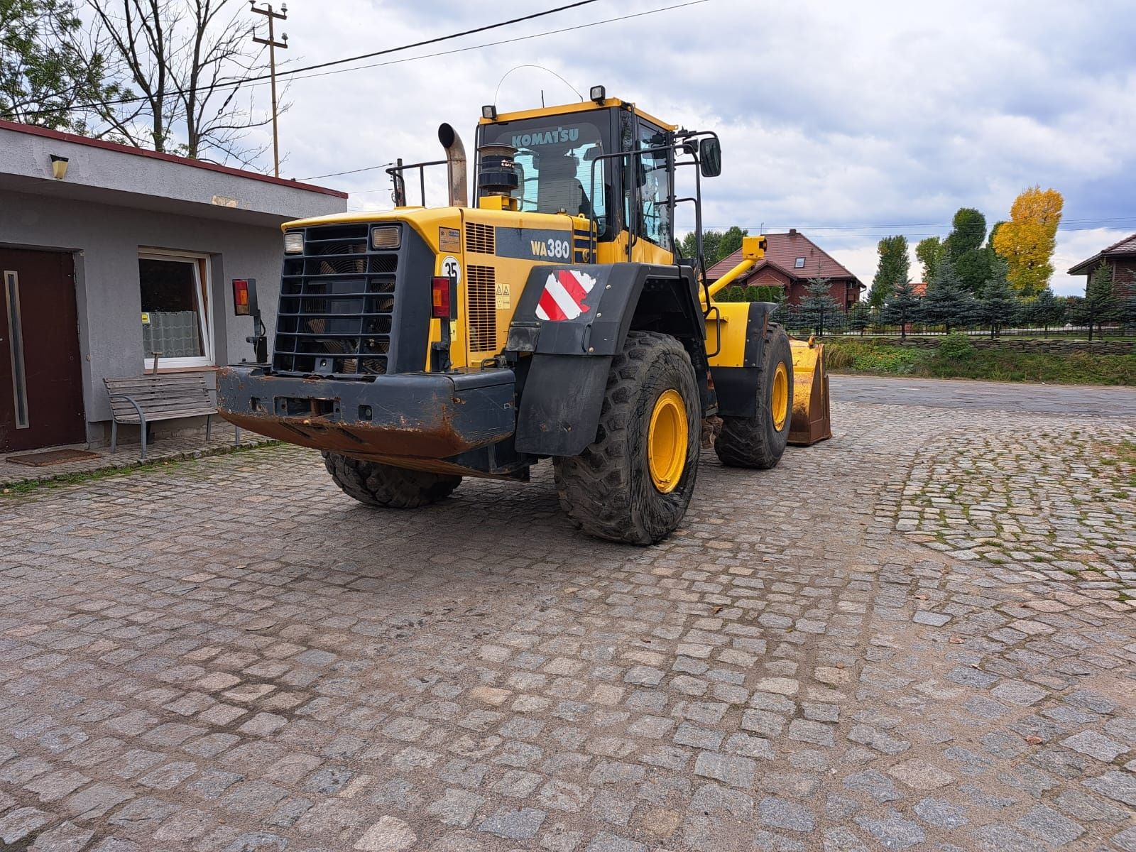 Ładowarka kołowa komatsu WA 380-6