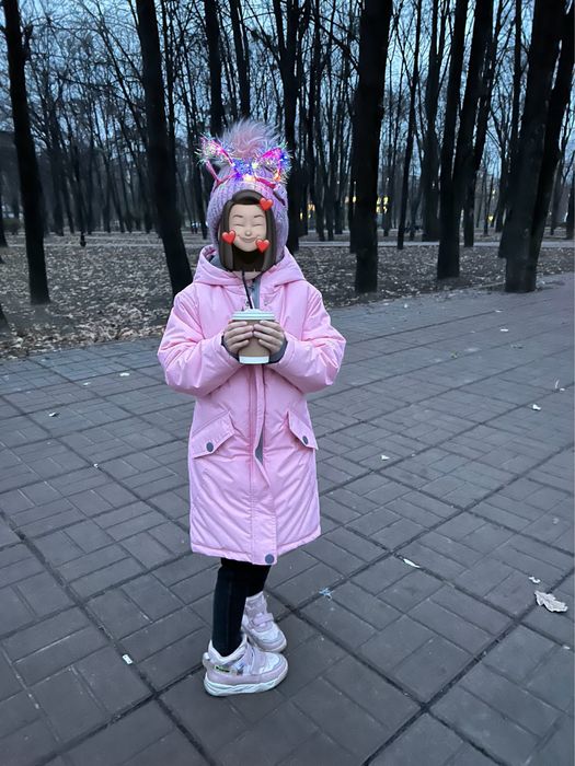 Зимова куртка, пальто, пуховик дитячий