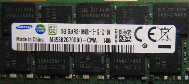 Серверная память Samsung DDR3-1866 REG ECC 16 ГБ (LGA1366\2011)