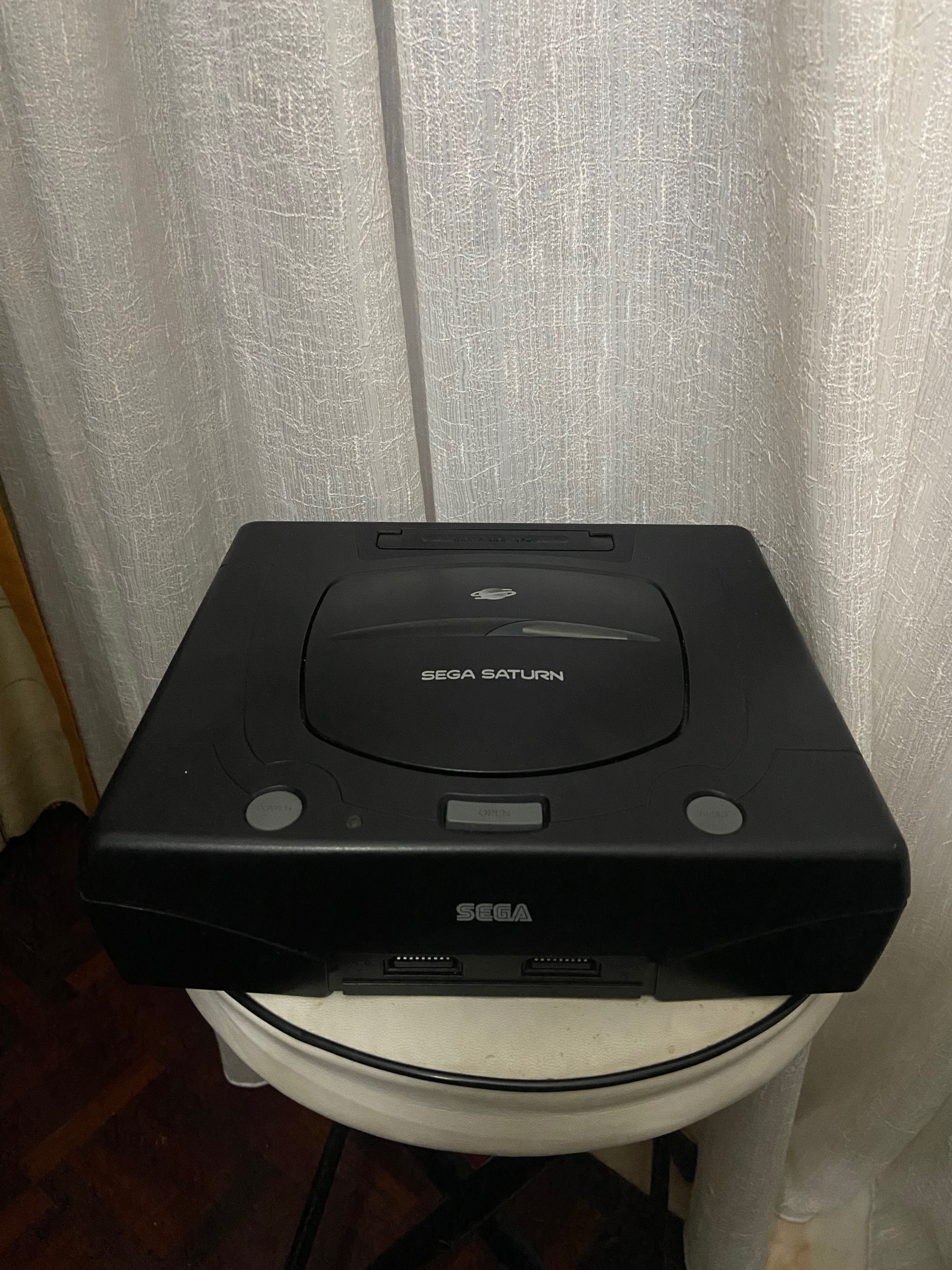 Sega Saturn c/cabo alimentação