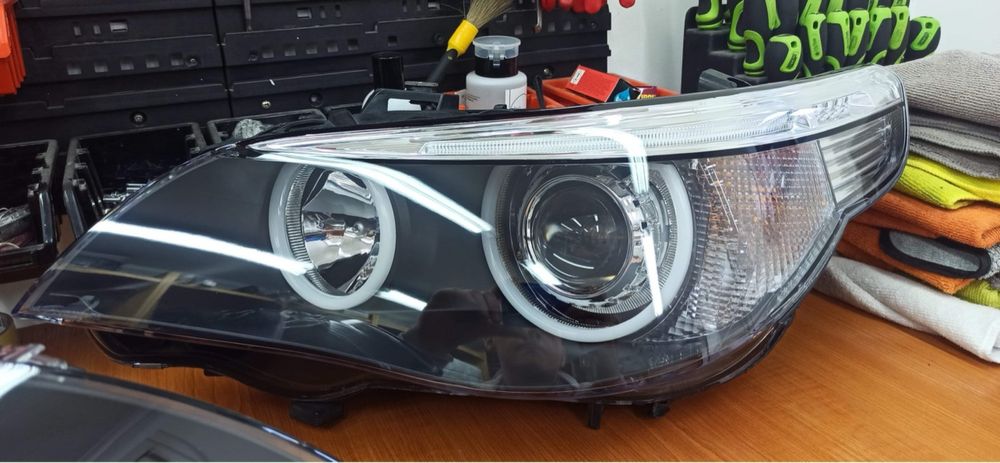 Lampy BMW E60 BiLed / Cotton / Folia PPF