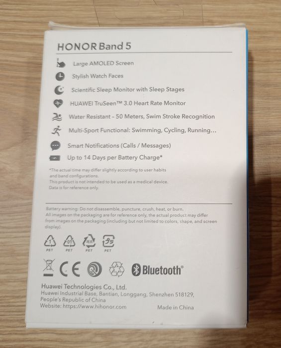 Opaska smartwatch Honor Band 5