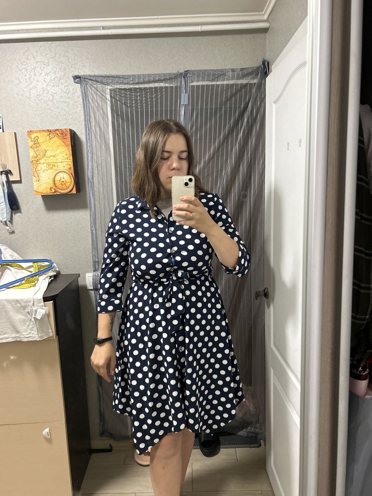 Сукня рубашка розмір 48