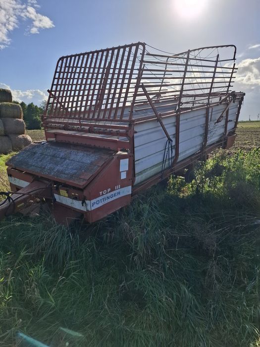 Przyczepa samozbierająca pottinger