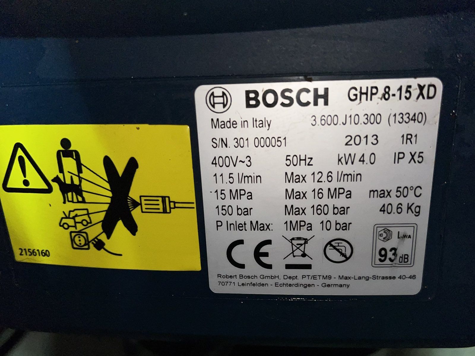 Продам керхер Bosch аобо обміняю на 2~вух фазний