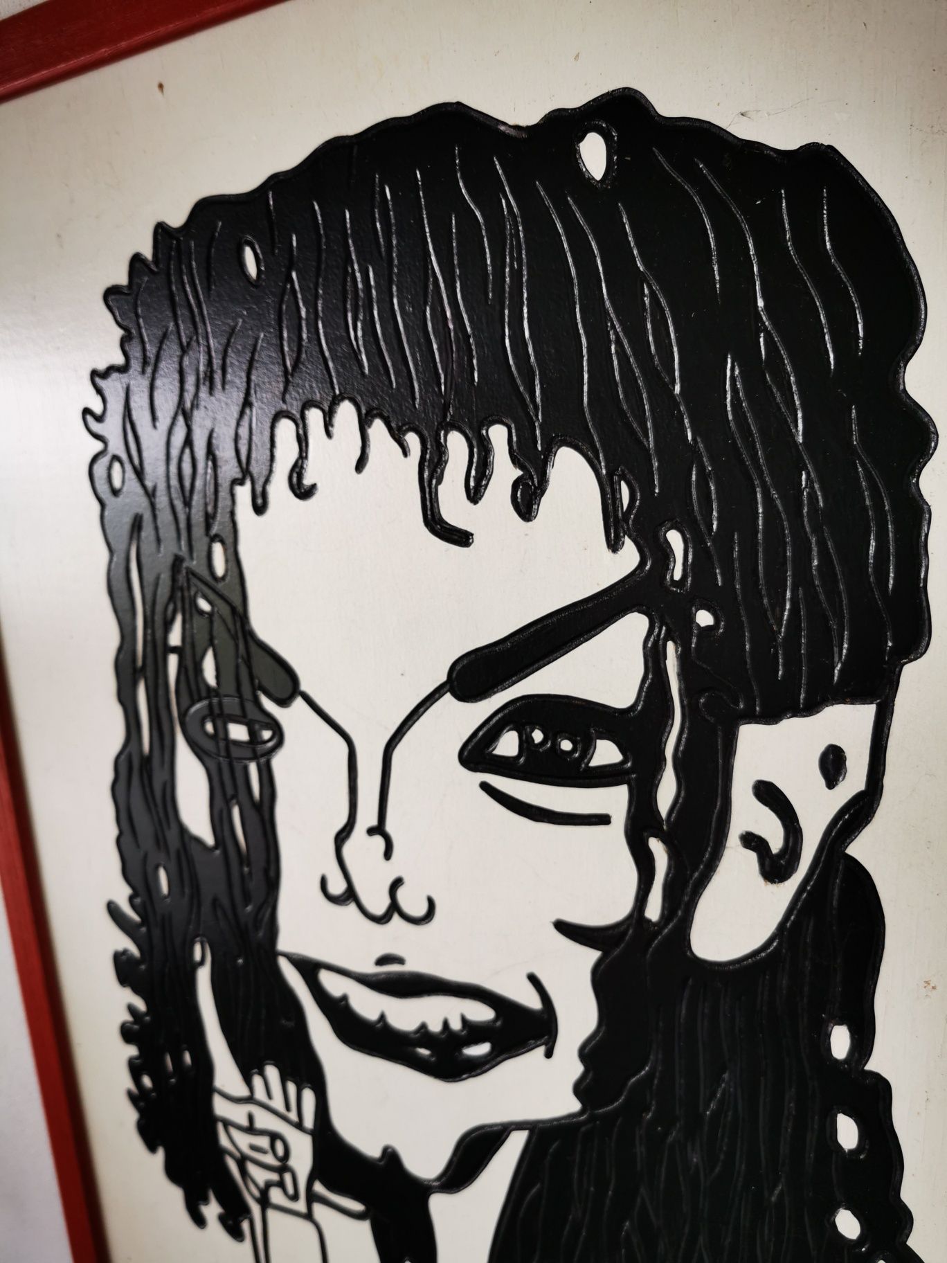 Obraz Michael Jackson drewno 93x53cm ręcznie wykonany