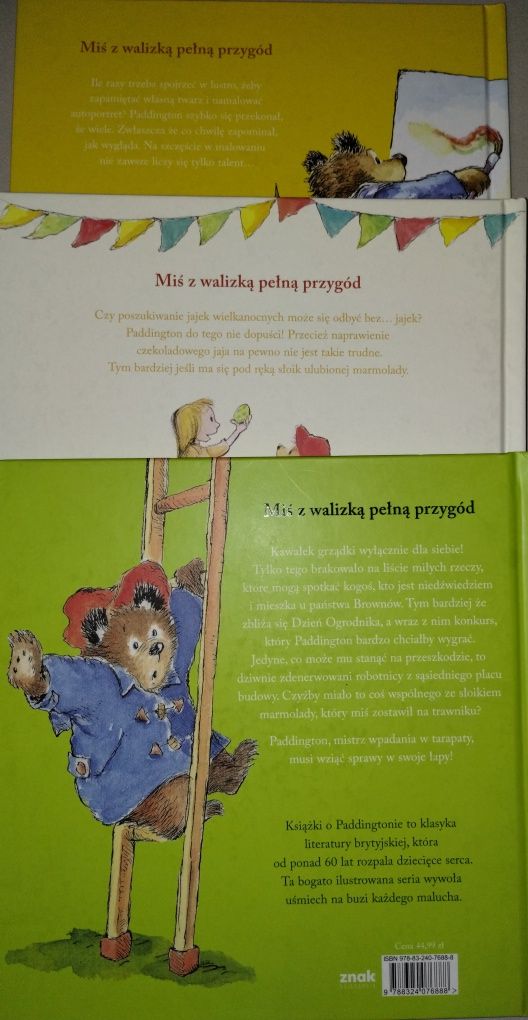 Paddington - zestaw 3 książek