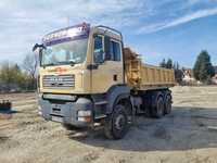 Man 2006r TGA 26.430  6x6  wywrot tandem przyczepa Maly przebieg