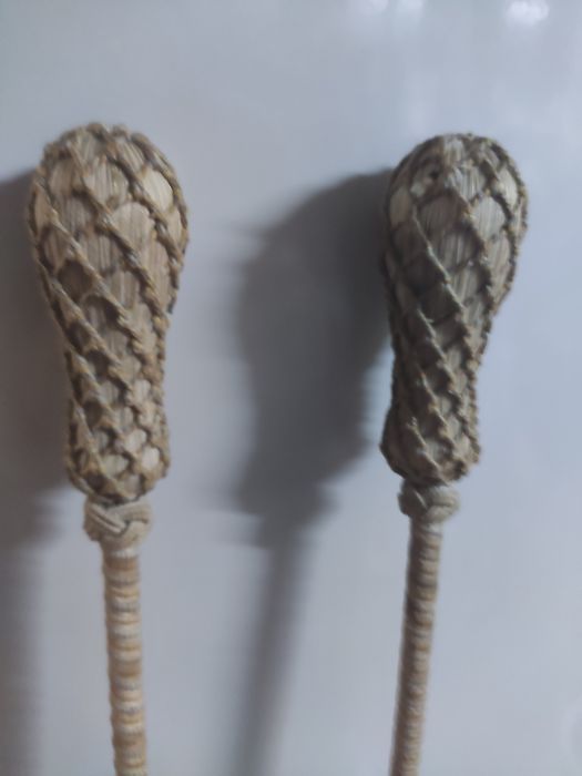 2 bengalas para puxar cortinas artesanal