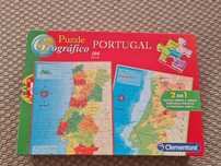 Puzzle Frente e Verso Geográfico Portugal