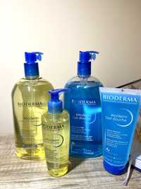 Засоби для купання без мила з народження, олійки, гелі, крем Bioderma