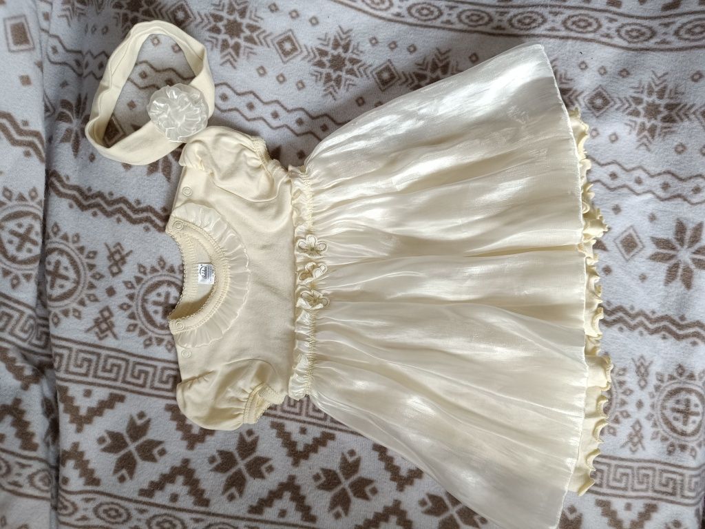 Sukienka dziewczęca  80-86