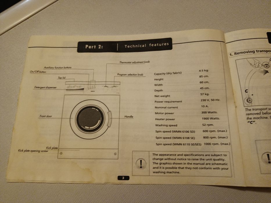 Пральна машина BEKO WMN 6108 SE
