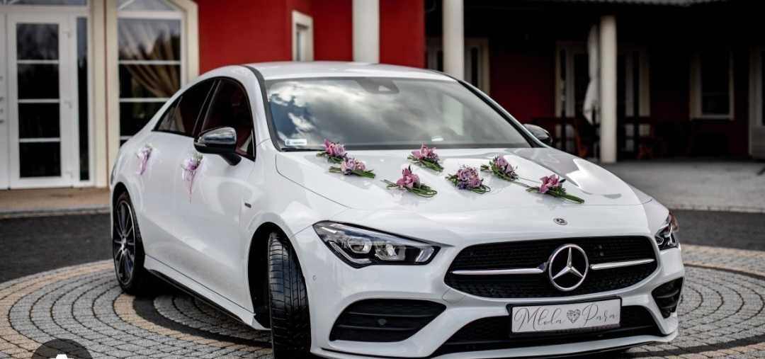 Samochód do Ślubu Mercedes CLA do ślubu! Biały najnowszy SUPER OFERTA!