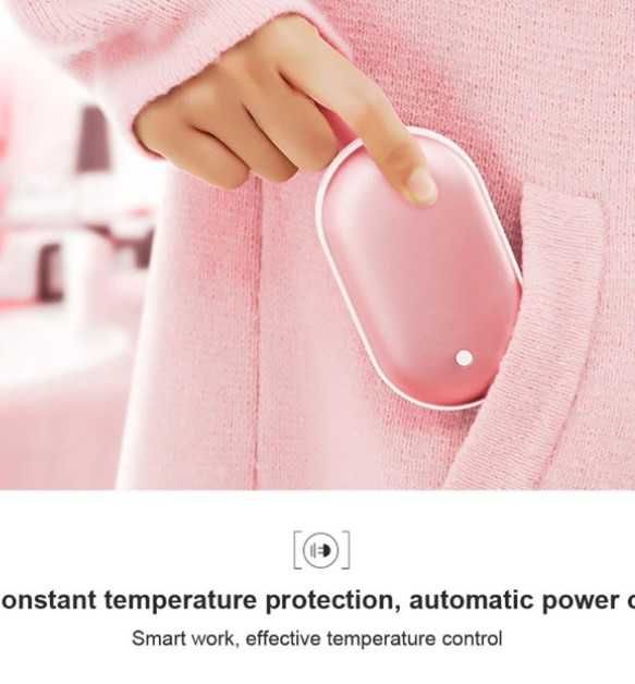 Грілка для рук та повербанк 2 в 1